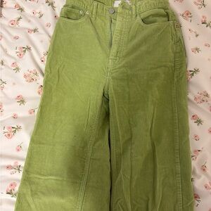 BDG Green Corduroy Pants